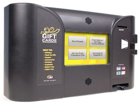 Gift Card Dispenser, kiosk